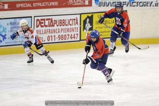 2014-11-23 Valpellice-Hockey Milano Rossoblu U12 1004 Michelangelo Romano